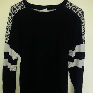 PINK Leopard Print Top